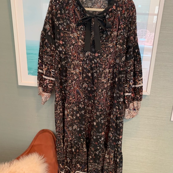 Ulla Johnson Isabetta in midnight - silk - Picture 7 of 9